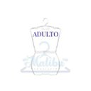 Ver imagem 2 de 10 Cabides Silhueta Acrílico Transparente Adulto com Cavas