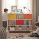 Ver imagem 5 de Nicho Organizador para Quarto Infantil Gênova 3 Gavetas