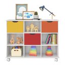 Ver imagem 1 de Nicho Organizador para Quarto Infantil Gênova 3 Gavetas