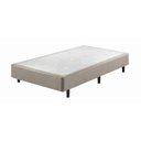 Ver imagem 1 de Base Box Somiê Solteiro 37x079x198cm Uni Cinza/Branco Ecoflex