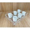 Ver imagem 5 de Bandeja De Acrílico Transparente Bisotê 30x20x5x 6mm Esp.