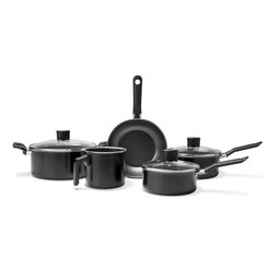Conjunto de Panelas 5 Peças Ebony Preto Brinox - 1