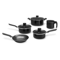 Conjunto de Panelas 5 Peças Ebony Preto Brinox - 3