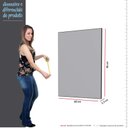 Ver imagem 3 de Espelho Para Banheiro Aço Gaia 60 Cozimax Preto