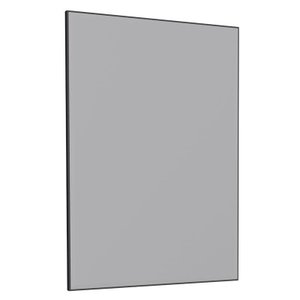 Espelho Para Banheiro Aço Gaia 60 Cozimax Preto