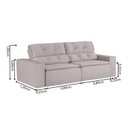 Ver imagem 3 de Sofá 3 Lugares 210cm Ivory 