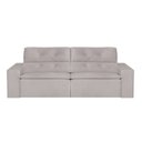 Ver imagem 2 de Sofá 3 Lugares 210cm Ivory Branco Gelo