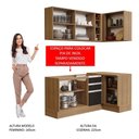 Ver imagem 7 de Cozinha Completa 269001 Com Armário E Balcão Rustic/Preto