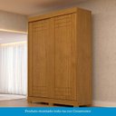 Ver imagem 6 de Guarda-roupa Infantil 2 Portas de Correr 100% MDF 140cm Lunara Espresso Móveis