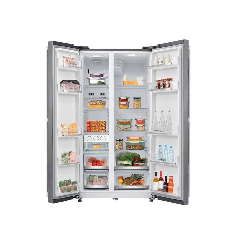 Refrigerador Midea Frost Free Side By Side 528 Litros Inox Md-rs587fga041 – 127 Volts - 3