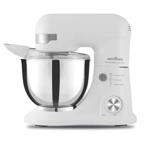 Batedeira Planetaria Bbt500b Turbo Inox Branca 110v