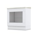 Ver imagem 1 de Balcão Modulado 80cm para Forno de Embutir com Tampo Emily Henn