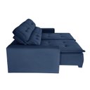 Ver imagem 7 de Sofá 3 Lugares 210cm Ivory Azul Marinho