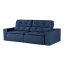 Ver imagem 4 de Sofá 3 Lugares 210cm Ivory Azul Marinho