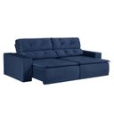 Ver imagem 6 de Sofá 3 Lugares 210cm Ivory Azul Marinho