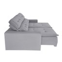Ver imagem 7 de Sofá 3 Lugares 210cm Ivory Cinza