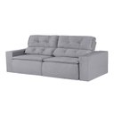 Ver imagem 4 de Sofá 3 Lugares 210cm Ivory Cinza