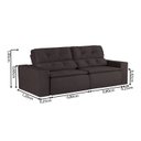 Ver imagem 3 de Sofá 3 Lugares 210cm Ivory 