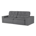 Ver imagem 4 de Sofá 3 Lugares 210cm Ivory Cinza Chumbo