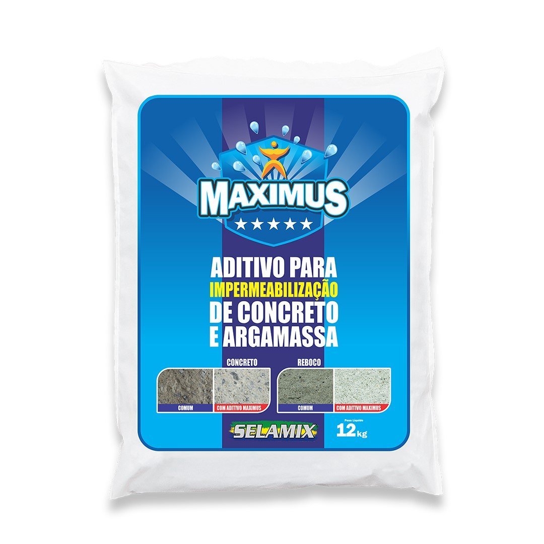 Maximus Aditivo Impermeabilizante 12kg - 1