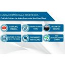 Ver imagem 2 de Colchão Casal Pelmex Molas Ensacadas MasterPocket Sport Euro Pillow (138x188x24) -