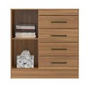 Ver imagem 7 de Conjunto de Guarda Roupa e Cômoda Cora para Quarto Amendola