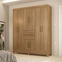 Ver imagem 2 de Conjunto de Guarda Roupa e Cômoda Cora para Quarto Amendola