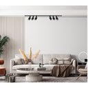 Ver imagem 4 de Spot para Trilho Blumenau Preto Soquete Gu10 S/trilho Blumenau Iluminação Spot de Trilho