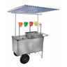 Carrinho de Raspadinha Inox com Toldo e Rodas Pneumáticas Cefaz - 1