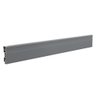 Rodapé de PVC 7cmx15mmx2,40m Master 6 UN AZN - Cinza - 3