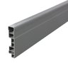 Rodapé de PVC 7cmx15mmx2,40m Master 6 UN AZN - Cinza - 2