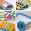 Ver imagem 2 de Tapete Infantil Termico Gigante 2m Tatame Dobravel Impermeavel Educativo Bebe com Bolsa Transporte P