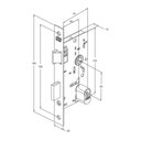 Ver imagem 3 de Fechadura Stam 1820/21 Oxidado E-coat Banheiro Maquina 40mm