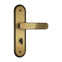 Ver imagem 1 de Fechadura Stam 1820/21 Oxidado E-coat Banheiro Maquina 40mm