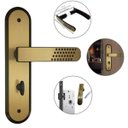 Ver imagem 4 de Fechadura Stam 1820/21 Oxidado E-coat Banheiro Maquina 40mm