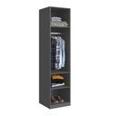 Ver imagem 2 de Guarda Roupa Modulado 1 Porta com Cabideiro Free 