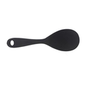 Ver imagem 2 de Duas Peças - Espátula Larga e Colher de Silicone Maciço Preto Unyhome