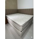 Ver imagem 5 de Cama Box Baú Solteiro com Auxiliar (Bicama) + Colchão Cloud Molas Ensacadas c/Pillowtop 32cm | Kit C