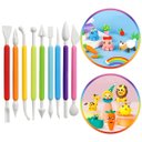 Ver imagem 1 de Kit 8 Estecas para Esculpir e Modelar Biscuit e Massas