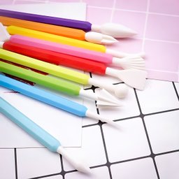 Kit 8 Estecas para Esculpir e Modelar Biscuit e Massas - 4