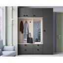 Ver imagem 1 de Guarda Roupa Casal Modulado 4 Portas com Espelho 4 Gavetas 