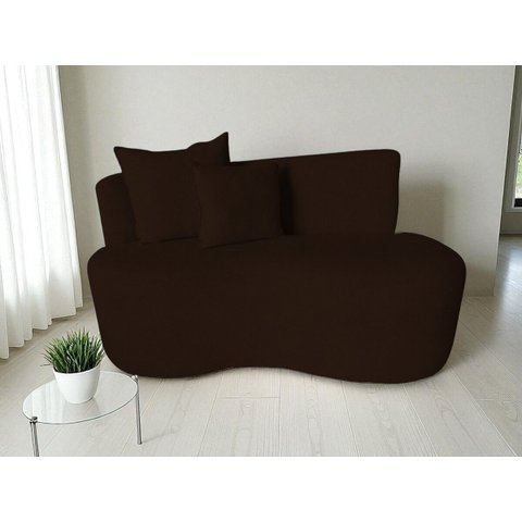 Namoradeira Yara 120cm em Bouclé com 2 Almofadas ? Conforto, Estilo e Elegância para Decorar Seu Amb