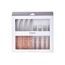 Ver imagem 5 de Faqueiro para Churrasco 8 Peças em Aço Inox Kenya