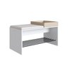 Sapateira Banco com Futon e Bandeja Organizadora Flow  - 3