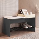 Ver imagem 1 de Sapateira Banco com Futon e Bandeja Organizadora Flow 