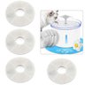 Refil Filtro 4 Unidades Carvao Ativado Pet Gato Cachorro Animais Estimaçao Fonte Bebedouro Agua Limp - 1