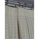 Ver imagem 1 de Cortina no Tecido Voil Lavanda com Forro Microfibra Bege - 2,70l X 2,60a