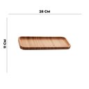 Ver imagem 4 de Bandeja de Bambu Petisco Multiuso Hire Luis Lyor 28x11x1,5cm