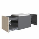 Ver imagem 2 de Sapateira Banco com Futon Extensível Flow