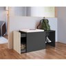 Sapateira Banco com Futon Extensível Flow  - 1